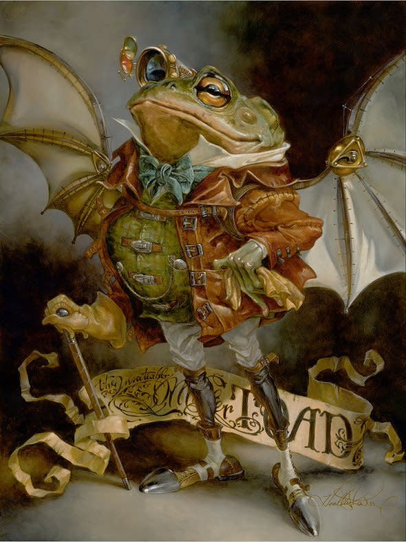 The Insatiable Mr. Toad -  Disney Treasure On Canvas